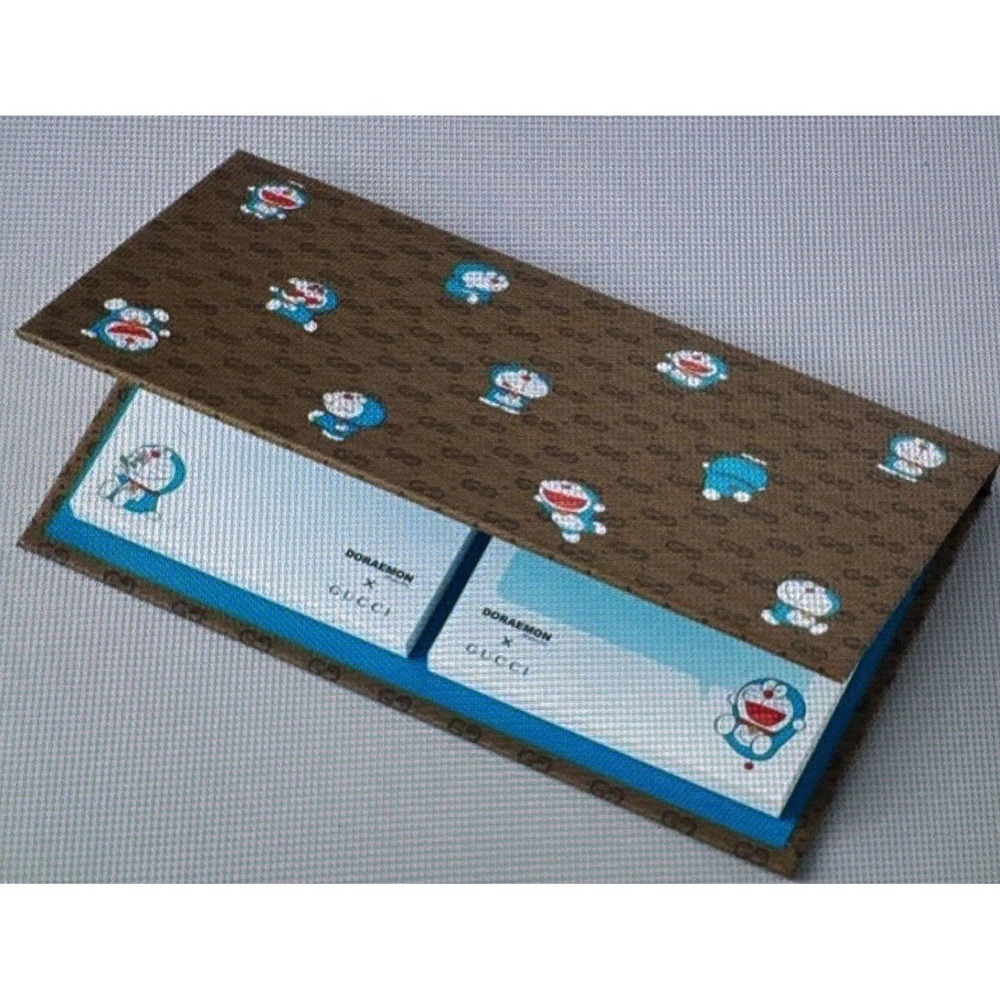Doraemon Gucci Collaboration Memo Pad Notebook Sealed NEW